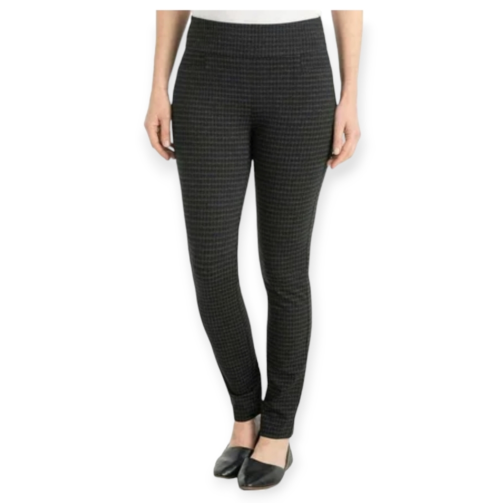 Dalia Mid Rise Pull On Dress Pant Skinny Leg Tummy Control Size Small NEW!